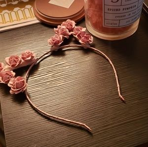 Rose cat ear headband